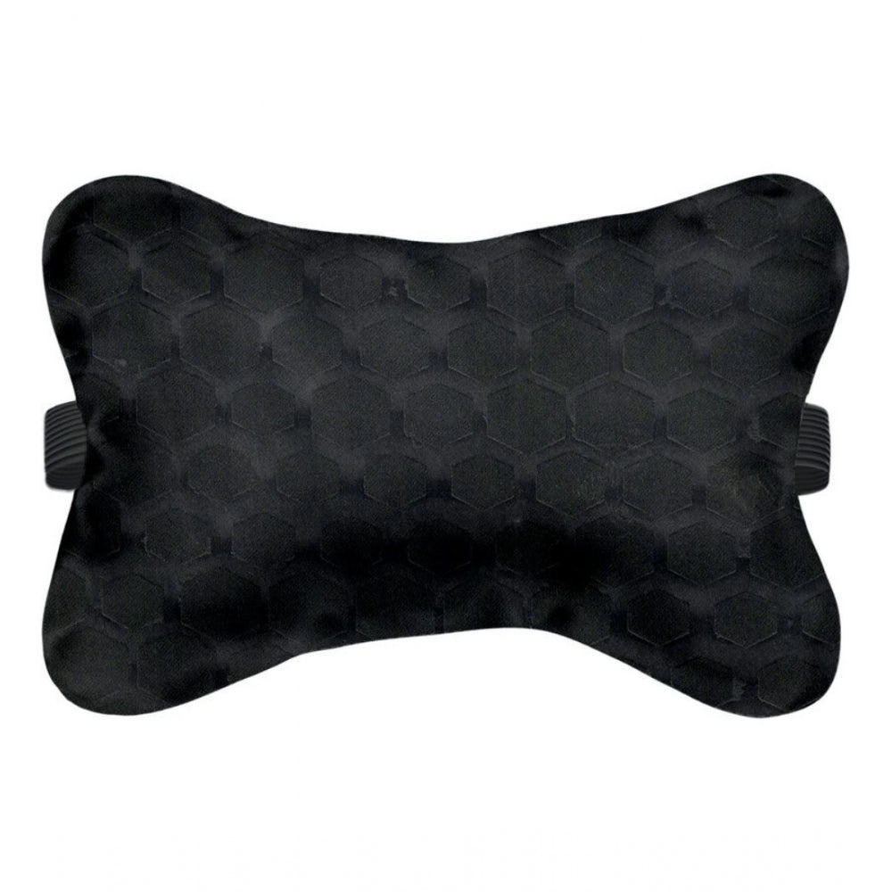 Generic Pack Of_4 Polyester Printed Car Pillow Sets (Black, Size: 12x12 In)